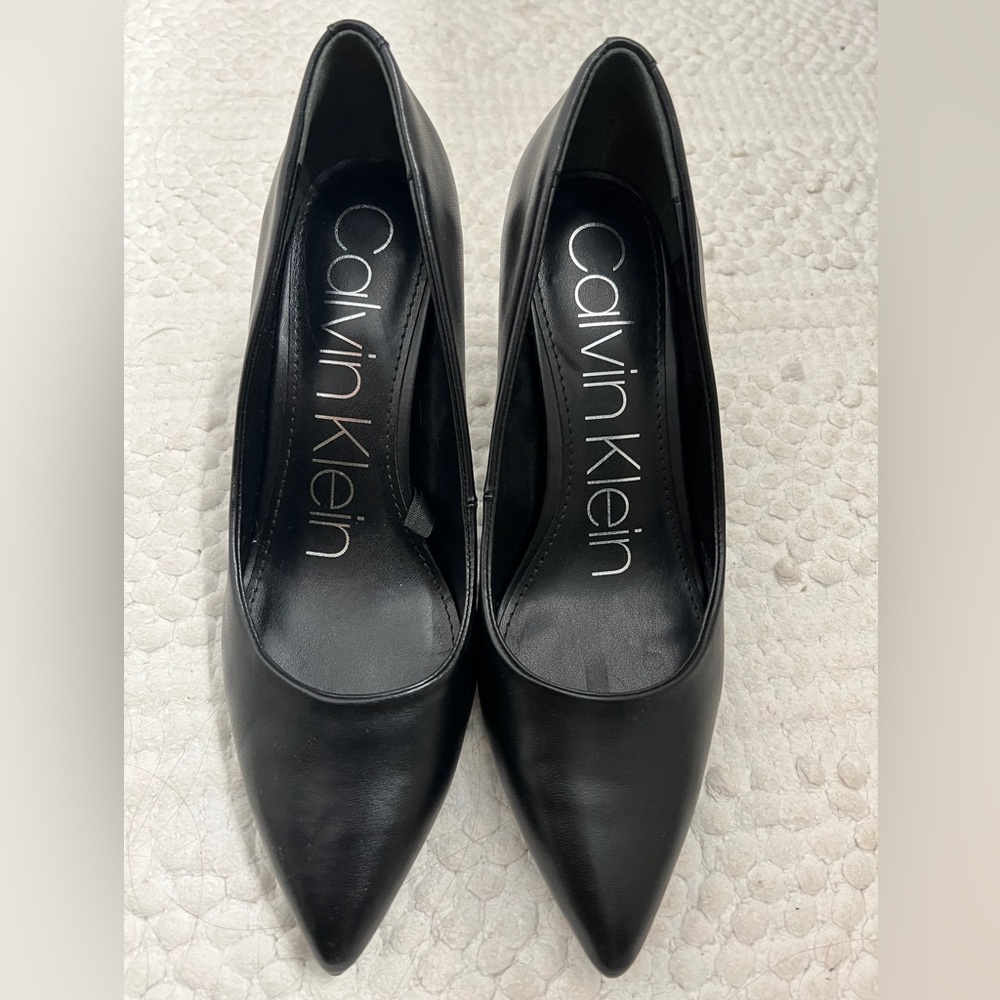 Calvin Klein pointy toe pumps